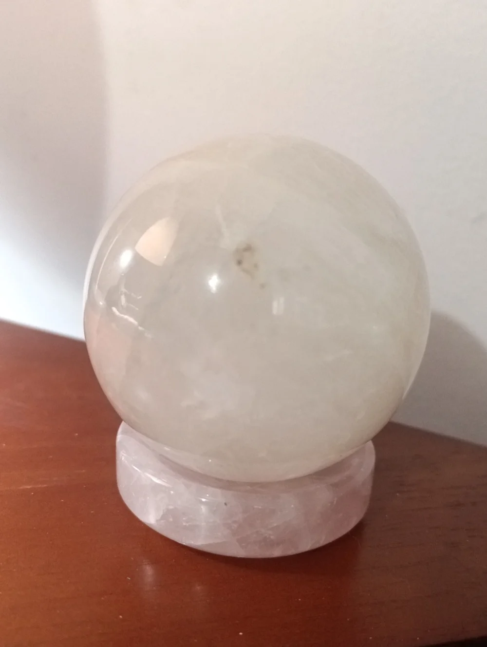 White Crystal Sphere Quartz– Decorative Home